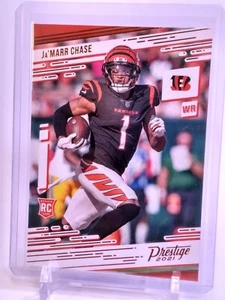 Ja’marr Chase Rookie RC 2021 Panini Chronicles Prestige #212 Bengals - Imagen 1 de 2