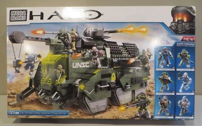 Mega Bloks Halo UNSC Elephant Troop Carrier 97381 SEALED BOX - Image 1 of 4