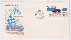 TurtlesTradingPost- Auto Racing 1978 #U587 FDC- House of Farnam Cachet - Picture 1 of 1