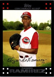 2007 Topps Elizardo Ramirez #554 Cincinnati Reds