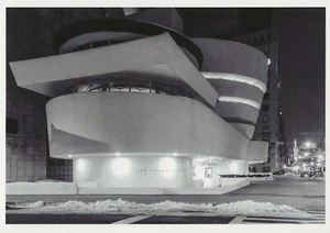 AK Alejandro Merizalde, Foto "Solomon R. Guggenheim Museum" NYC MINT - Bild 1 von 1