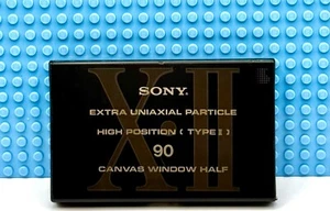 CINTA CASETE SONY XII 90 1991 JAPÓN TIPO II EN BLANCO (1) (SELLADA) - Imagen 1 de 3