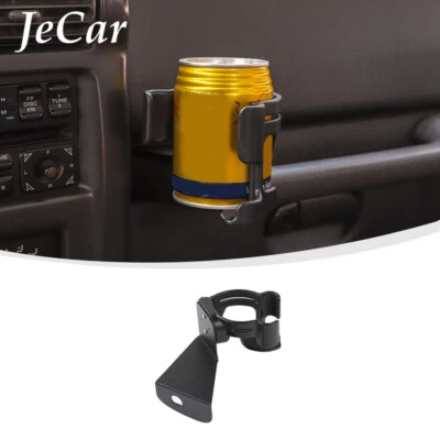 2in1 Bolt-on Stand Car Drink Cup Phone Holder Bracket for 97-06 Jeep Wrangler TJ - image 1 of 4