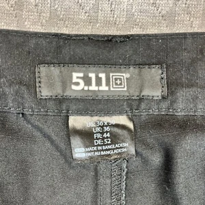 5.11 Tactical Cargo men 36X30 Pants Work Utility pockets Outdoor Black relaxed - Picture 1 of 16