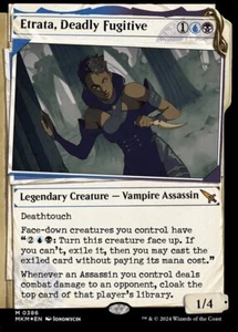 MTG ETRATA DEADLY FUGITIVE 386 FOIL EXC INVISIBLE INK FUGGITIVA FATALE MKM X EN - Bild 1 von 1