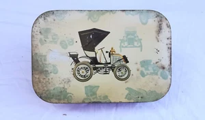 SCATOLA DI LATTA RAFFIGURANTE VECCHIA AUTO VINTAGE - Picture 1 of 5