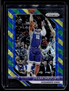 2018-19 Panini Prizm Blue Green Yellow Frank Mason III Sacramento Kings #231 - Picture 1 of 2