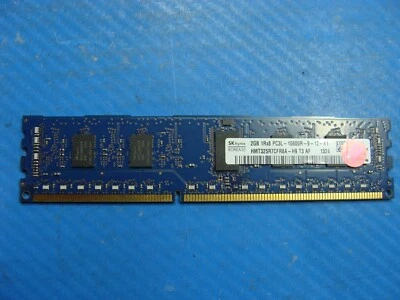 Dell T5600 DIMM SKhynix 2GB Memory PC3L-10600R-9-12-A1 HMT325R7CFR8A-H9 #4 - Image 1 of 2