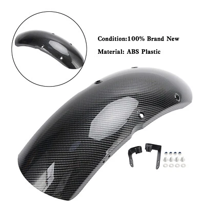 Front Fender Mudguard Fairing For Kawasaki Z900RS 2018-2023 Carbon #3 - Изображение 1 из 4
