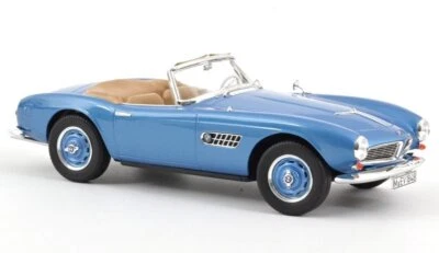 BMW 507 Cabriolet - 1957 - blue - NOREV 1:18