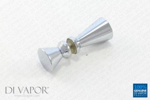 Repuesto de perno de puerta de ducha Di Vapor (R) para puerta de vidrio - acero inoxidable sólido - Imagen 1 de 7