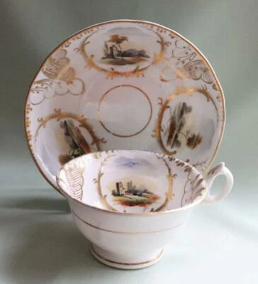 B13 Sampson Bridgwood (?) Coffee Cup & Saucer Pattern 289 - Image 1 of 4