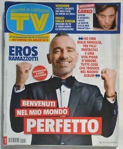 Tv Sorrisi e canzoni 20/2015 Eros Ramazzotti Carlo Verdone Gabriel Garko Moser