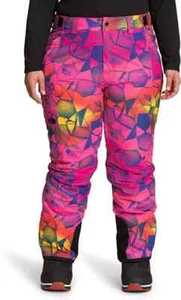 NUEVO Pantalones de esquí para nieve North Face para mujer 3X REG Freedom estampado aislado ventilación seca  - Imagen 1 de 14