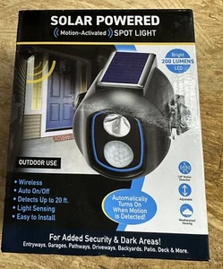 Sensor Brite solarbetriebener bewegungsaktivierter LED-Strahler Außenbereich - Bild 1 von 1