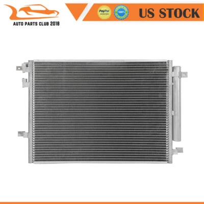 For 2016 2017 2018 2019 2020 2021-2024 Chevrolet Camaro Aluminum AC Condenser - Image 1 of 4