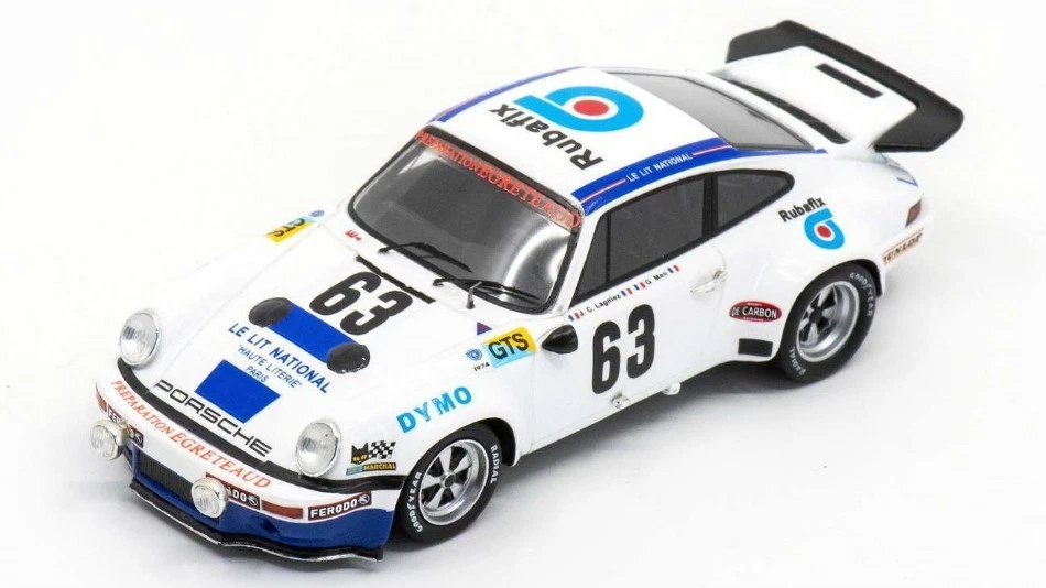 SPARK MODEL S9794 PORSCHE 911 RS 3.0 N.63 14th LM 1974 J-C.LAGNIEZ-G.MEO 1:43 Mo - Immagine 1 di 1