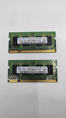 Samsung 2GB (2X1GB) 2Rx16 PC2-5300S COMPUTER RAM Memory M470T2864DZ3-CE6 - Image 1 of 2