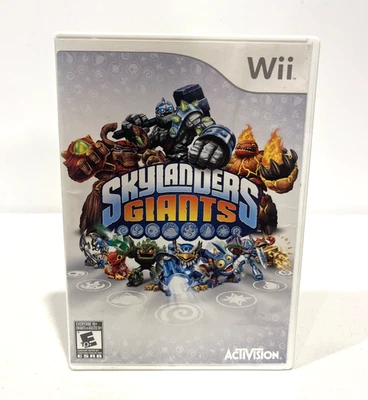 SKYLANDERS GIANTS NINTENDO WII BRING THE SKYLANDERS TO LIFE! GAME & CASE 2012 - Image 1 of 4