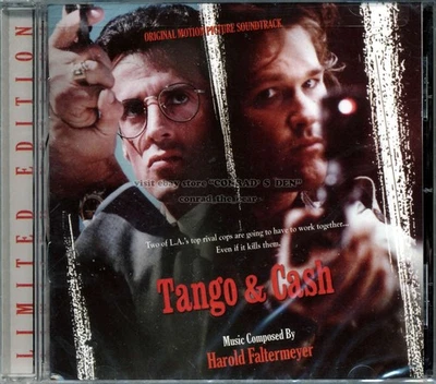 Harold Faltermeyer "TANGO & CASH" score La-la Land 3000 Ltd CD SEALED sold out - Image 1 of 2