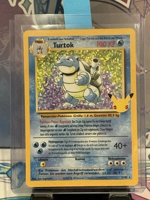 Pokemon Turtok HOLO | Deutsch 2/102 Celebrations | Jubiläum 25th | Near Mint - Bild 1 von 3