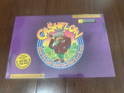 Investing Finance New Cashflow 101 Boardgame Rich Dad Poor Dad Robert Kiyosaki - Image 1 of 4