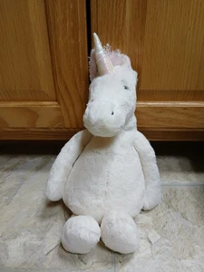 New Jellycat London 12” Bashful Unicorn Stuffed Animal Medium Plush - Picture 1 of 7