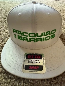 Manny Pacquiao-Mario Barrios 2025 Fight Program and Hat - Picture 1 of 8