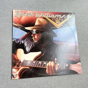 Hank Williams Jr - Five O - NM/VG+ 1985 Outlaw Country W/B 1-26267 Sleeve 1ST - Picture 1 of 9
