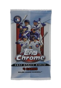 2022 Topps Chrome Update Series Hobby Pack - NEU & FACTORY SEALED - Bild 1 von 1