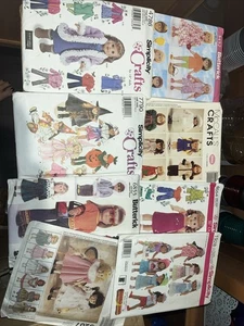 Menge 8 American Girl Puppe sehen Muster 18 Zoll Puppe ungeschnitten 9207 keine Anweisungen - Bild 1 von 4