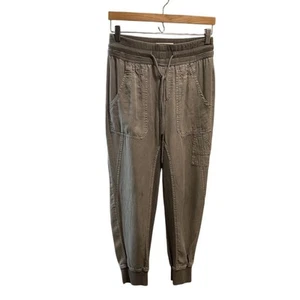 Anthropologie Pilcro The Nomad Utility Cargo Jogger Pants XS Green - Picture 1 of 10