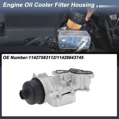 Engine Oil Filter Housing for Mini Cooper 10-15 No.11427583112 - image 1 of 4
