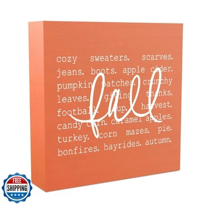 Fall Decor, Fall Decorations for Home Office, Fall Sign, Autumn Pumpkin Sweat - Image 1 of 4