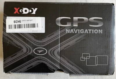Xgody GPS Navigation for Car Truck System 2021 Map 7in J727 Lifetime Maps - Image 1 of 3