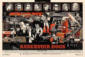 LE IENE RESERVOIR HUNDE TYLER STOUT POSTER QUENTIN TARANTINO KEITEL ROTH BUSCEMI - Bild 1 von 1