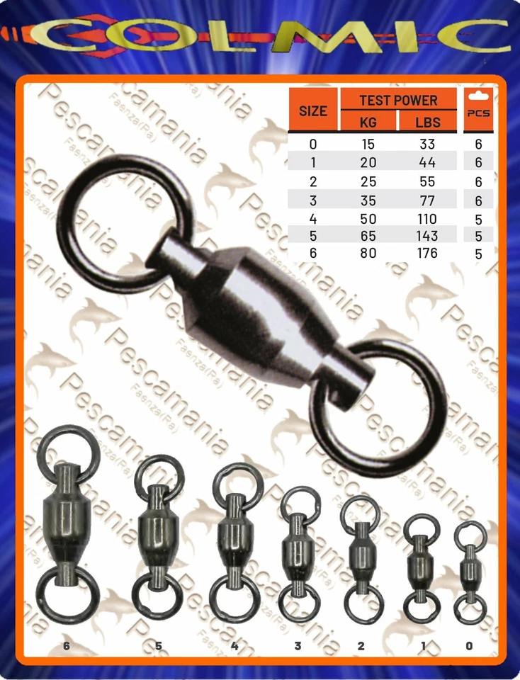 COLMIC SPA Girella con cuscinetto a sfera e anelli saldati Colmic