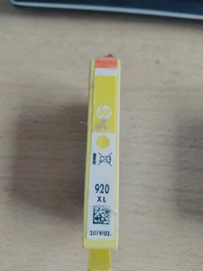 HP 920XL Yellow Genuine High Capacity Ink cartridges - Picture 1 of 1