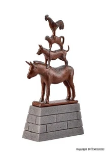 Vollmer 48287 H0 Bremer Stadtmusikanten Estatua, Nuevo, EMBALAJE ORIGINAL - Imagen 1 de 2