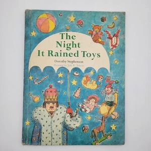 1963 The Night It Rained Toys By Dorothy Stephenson - Christmas, Toys, Vintage - Bild 1 von 20