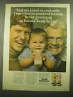 1974 Enfamil Formula Ad - Dad Raised on Cow's Milk