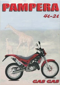 Pampera brochure Genuine new original old stock GasGas motorcycle  - Picture 1 of 4