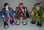 Figurines articulées Planet Heroes Fisher Price rares - Lot de 3 