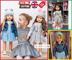 Designa Friend Doll Mila and Lily Large 68cm Doll