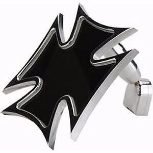 MALTESE CHROME REAR VIEW MIRROR CHEVY FORD DODGE GMC  VW UNIVERSAL - Image 1 of 1