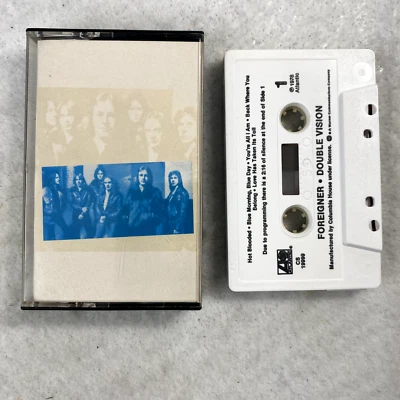 Foreigner: Double Vision Cassette 1978 Atlantic Records Club Variant - Image 1 of 2