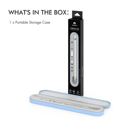 Estuche para lápices de almacenamiento magnético que ahorra espacio compatible con Apple Pencil Pro/2/1 Foto 1 de 4