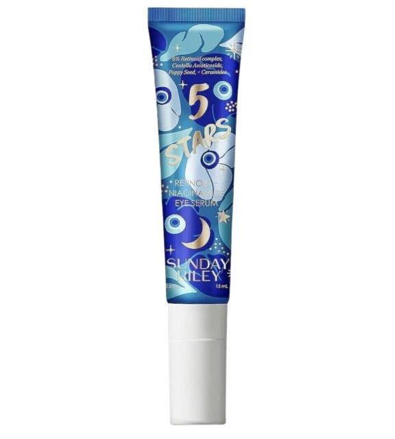 Sunday Riley 5 Stars Retinoid + Niacinamide Eye Serum 0.5 fl. oz. New In Box - Image 1 of 1