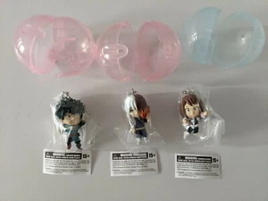 3x My Hero Academia Bandai Kapsel Ultimate Deformed Gachapon Deku Shoto Uravity - Bild 1 von 1