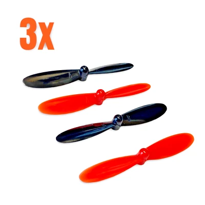 ✅ 8 Hubsan X4 H107 Rotorblätter Propeller Ladybird V939 UFO Nano Loop Spyforce - Bild 1 von 4